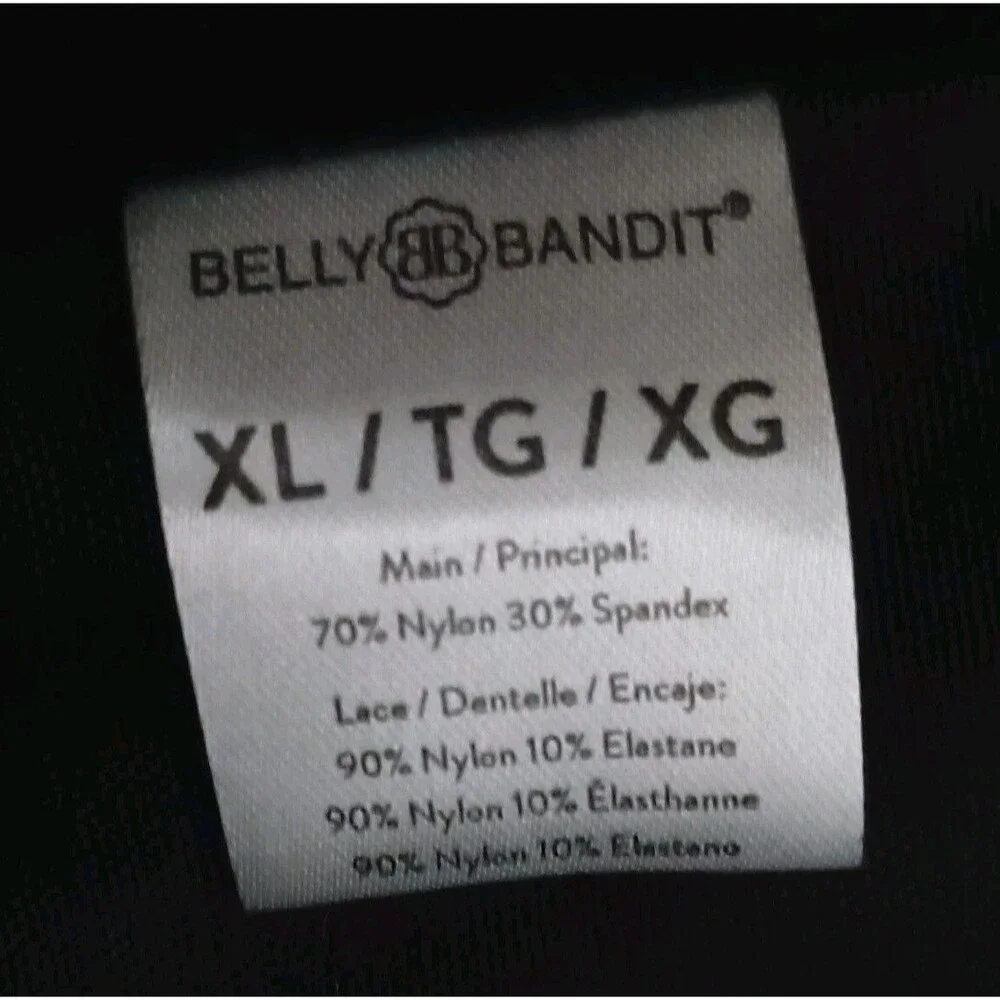 Belly Bandit Mother Tucker Corset Womens XL Extra Large Slimming Shapewear Black